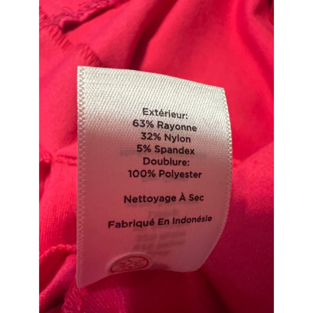 Talbots Sheath Dress 10 P 10P Ponte Pink Sleeveless Stretch Classic Career - Picture 13 of 14